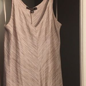 Fever-fit n flair asymmetrical hem tank dress . Xl